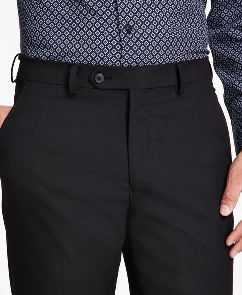 Men's Slim-Fit Stretch Solid Suit Pants, Created for Macy's 