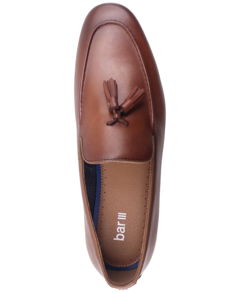 Men's Benjiee Leather Slip-On Tassel Loafers, Exclusively at Macy's 