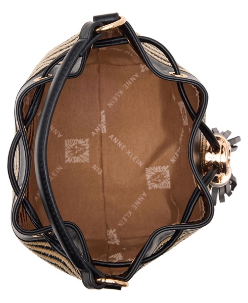 Convertible Strap Small Bucket Bag