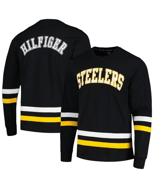 Men's Black, Gold Pittsburgh Steelers Nolan Long Sleeve T-shirt