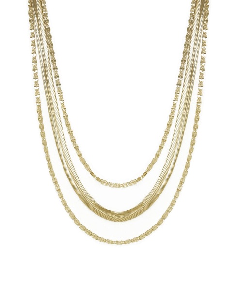 Supreme Mixed Chain Gold Layered Necklace