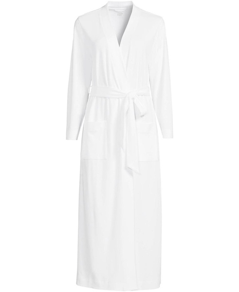 Women's Cotton Long Sleeve Midcalf Robe