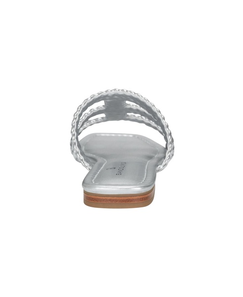Women's Sumer Woven Caged Flat Slide Sandals