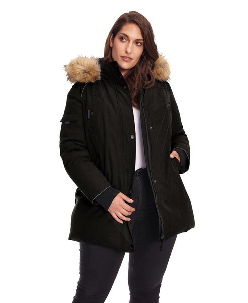 Plus Size Glacier Parka Winter Jacket