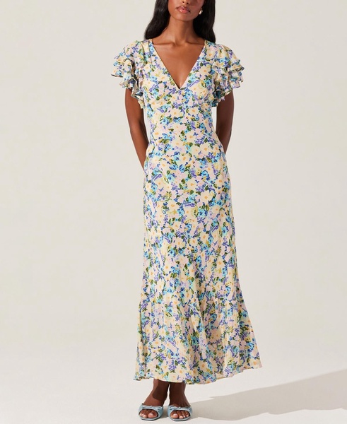 Women's Celestine Ruffled-Sleeve Dress