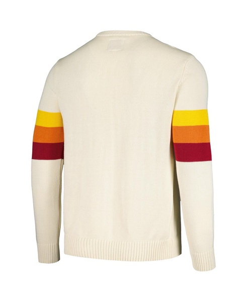 Men's Cream Bronco McCallister Pullover Sweater