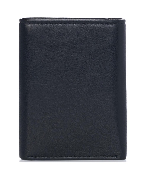 RFID Mens Wallet Deluxe Capacity Trifold With Divided Bill Section