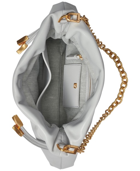 Southold Leather Clutch with Chain Strap
