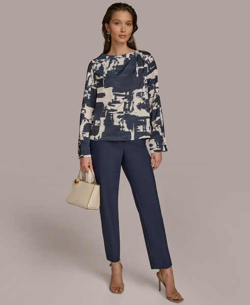 Women's Printed Long Sleeve Blouse