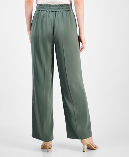 Women's Pull-On High-Rise Wide-Leg Pants