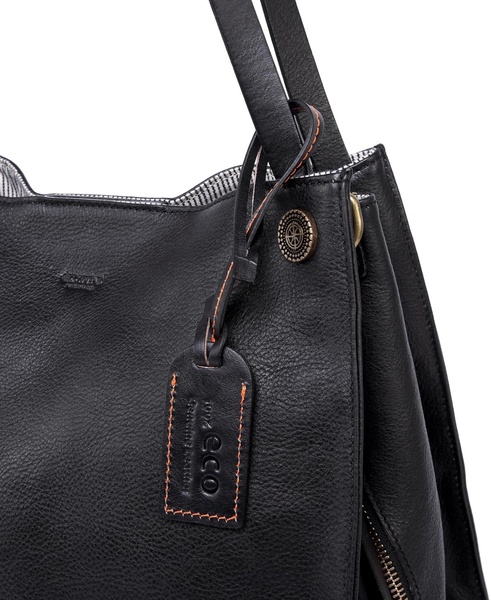 Women's Genuine Leather Daisy Tote Bag