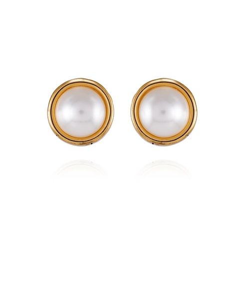 Imitation Pearl Stud Earrings