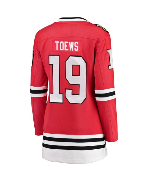 Women's Jonathan Toews Red Chicago Blackhawks Home Breakaway Player Jersey