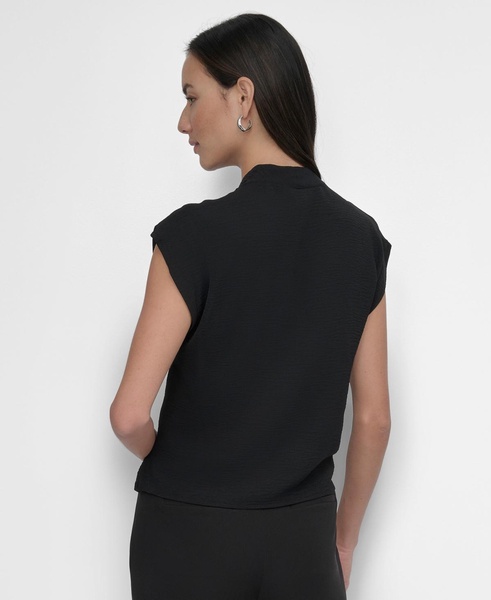 Women's Textured Surplice Top 