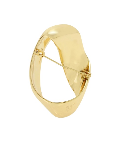 Sculptural Twisted Brooch