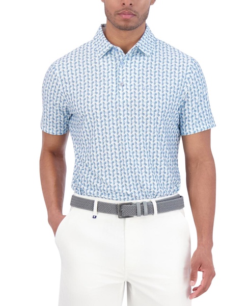 Bauhaus Geo Tech Jersey Sports Fit Polo