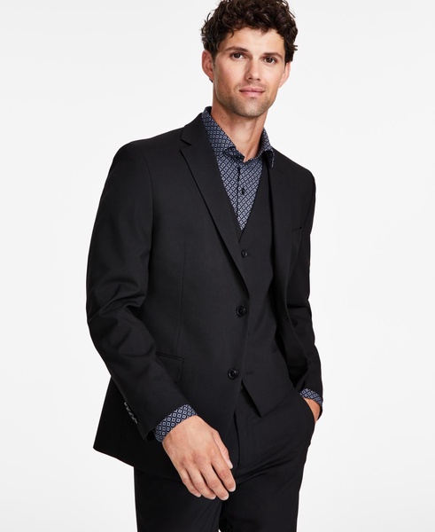 Men's Slim-Fit Stretch Solid Suit Jacket, Created for Macy's 