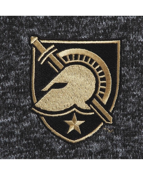 Men's Black Army Black Knights Fortune Half-Zip Sweatshirt
