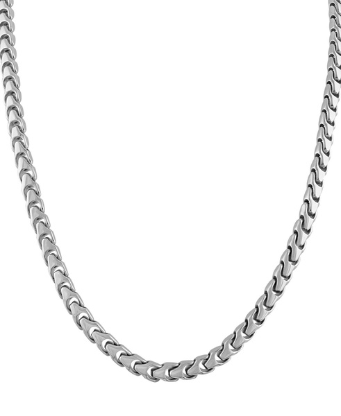 Men's Link Chain 22" Necklace in Stainless Steel