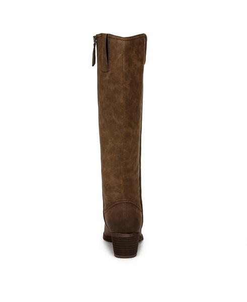 Zoya Knee High Western Boots