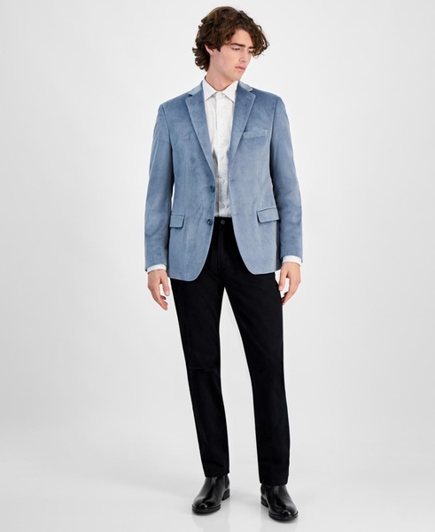 Men's Slim-Fit Solid Velvet Sport Coats, Created for Macy's