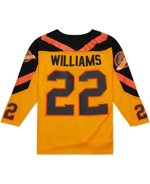 Men's Dave Williams Yellow Vancouver Canucks Men's 1981/82 Blue Line Player Jersey