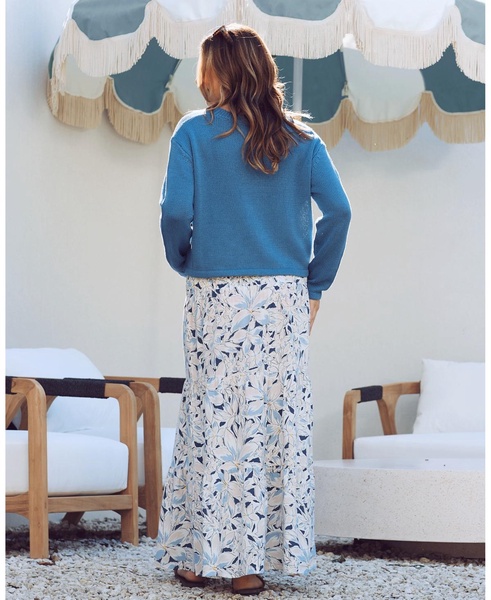 Maternity Angel Cropped Knitted Jumper