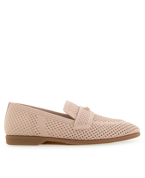 Women's Nanti Knit Smoking Almond Toe Slipper Flats