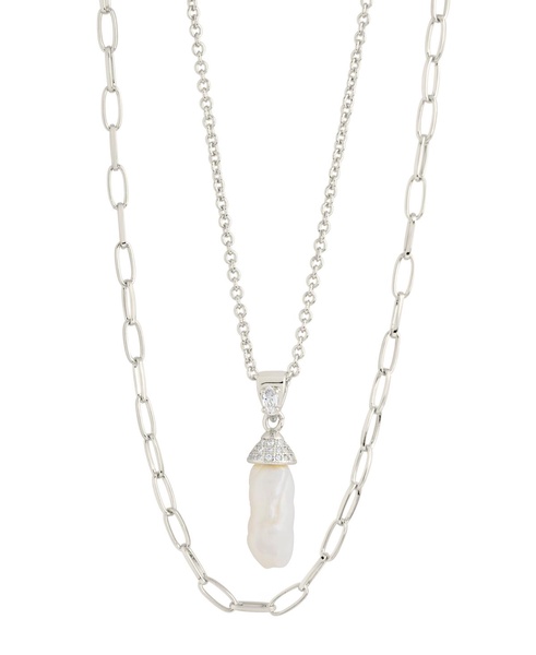 Cubic Zirconia Nerissa Layered Necklace