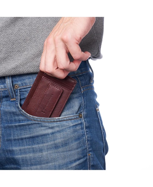 Mens RFID Safe Magnetic Money Clip Wallet Slim Front Pocket Wallet