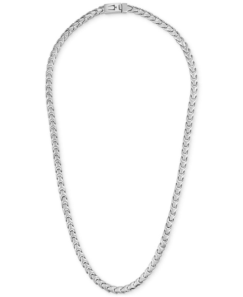 Men's Link Chain 22" Necklace in Stainless Steel