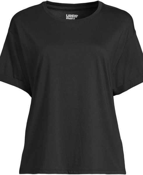 Women's Oversized Supima Short Sleeve Crew Neck T-Shirt