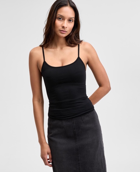 Women's Solid Seamless Camisole Top, Regular & Petites, Exclusively at Macy's