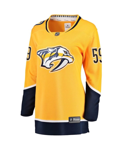 Branded Women's Roman Josi Gold Nashville Predators Home Breakaway Player Jersey