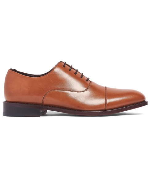 Men's Clinton Cap-Toe Oxford Leather Dress Shoes