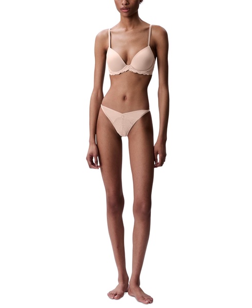 Women's Lace-Trim Demi Bra QF8122