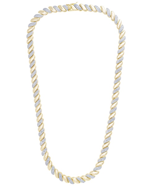 Women's Diamond Accent San Marco Necklace