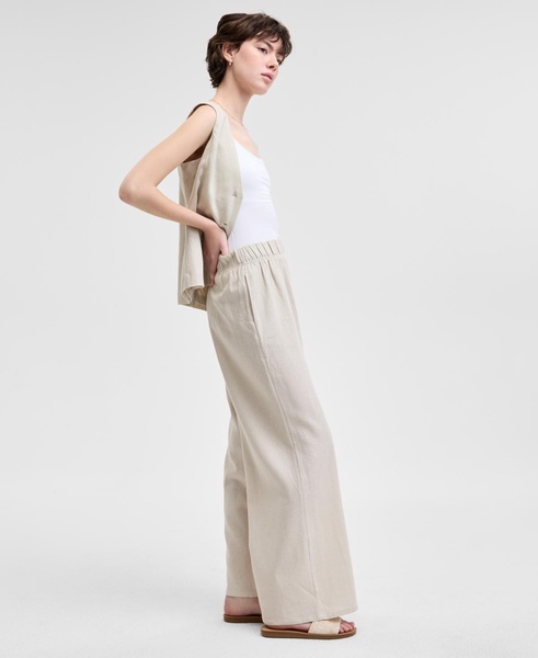 Women's Wide-Leg Pull-On Pants, Exclusively at Macy's