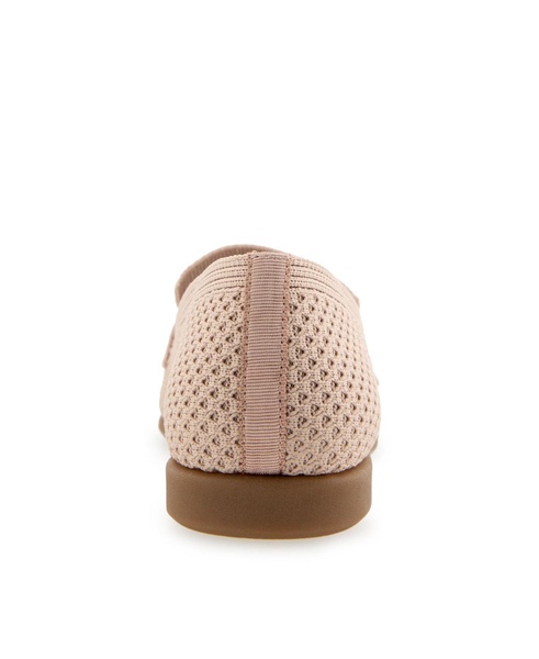 Women's Nanti Knit Smoking Almond Toe Slipper Flats