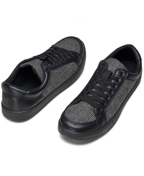 Men's David Fashion Sneakers Lace Up Low Top Retro Tennis Shoes
