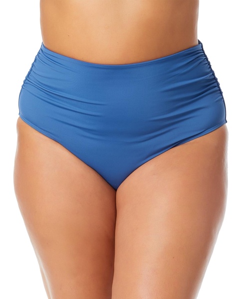 Plus Size High-Waist Bikini Bottoms