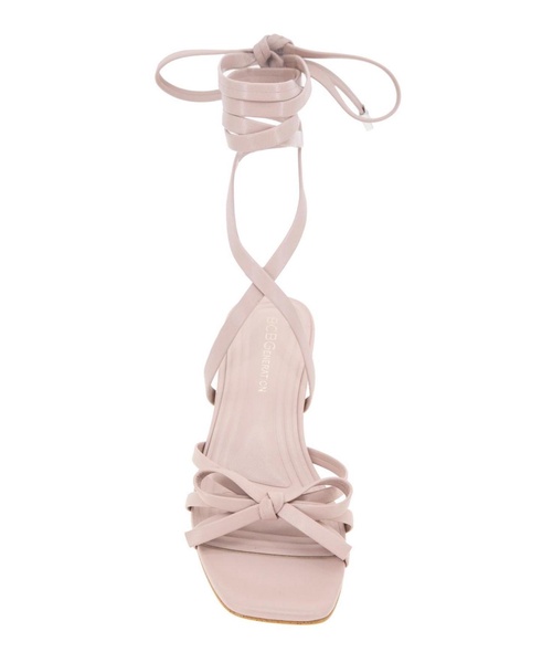 Women's Imerez Ankle Wrap Kitten Heel Sandals
