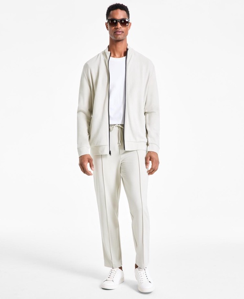 Men's Alfatech Regular-Fit Compact Textured Ponte-Knit Jacket, Exclusively at Macy's 