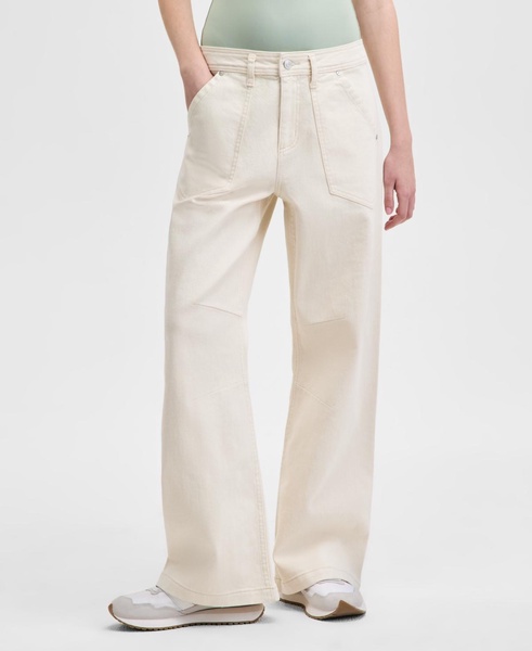 Women's Darted Wide-Leg Pants, Regular & Petites,  Exclusively at Macy's