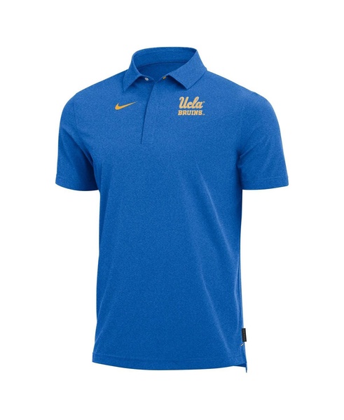 Men's Heathered Blue UCLA Bruins 2022 Coach Performance Polo Shirt