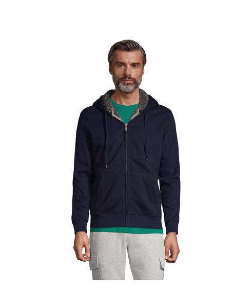 Men's Serious Sweats Full Zip High Pile Fleece Hoodie