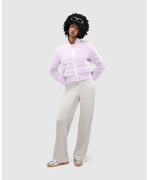 Women's Cluza Reversable Quilted Bomber Jacket