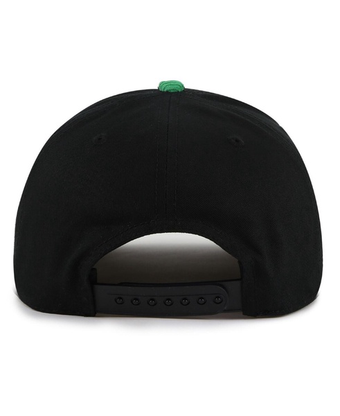 Men's Black/Kelly Green Dallas Stars Burnett Adjustable Hat