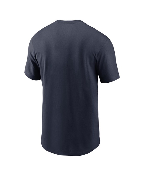 Men's Navy Chicago Bears Rewind Logo Essential T-Shirt