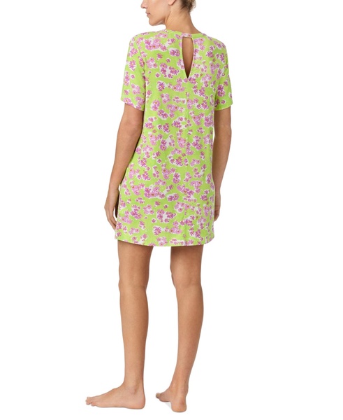 Women's Short Knit Jersey Sleep Shirt  